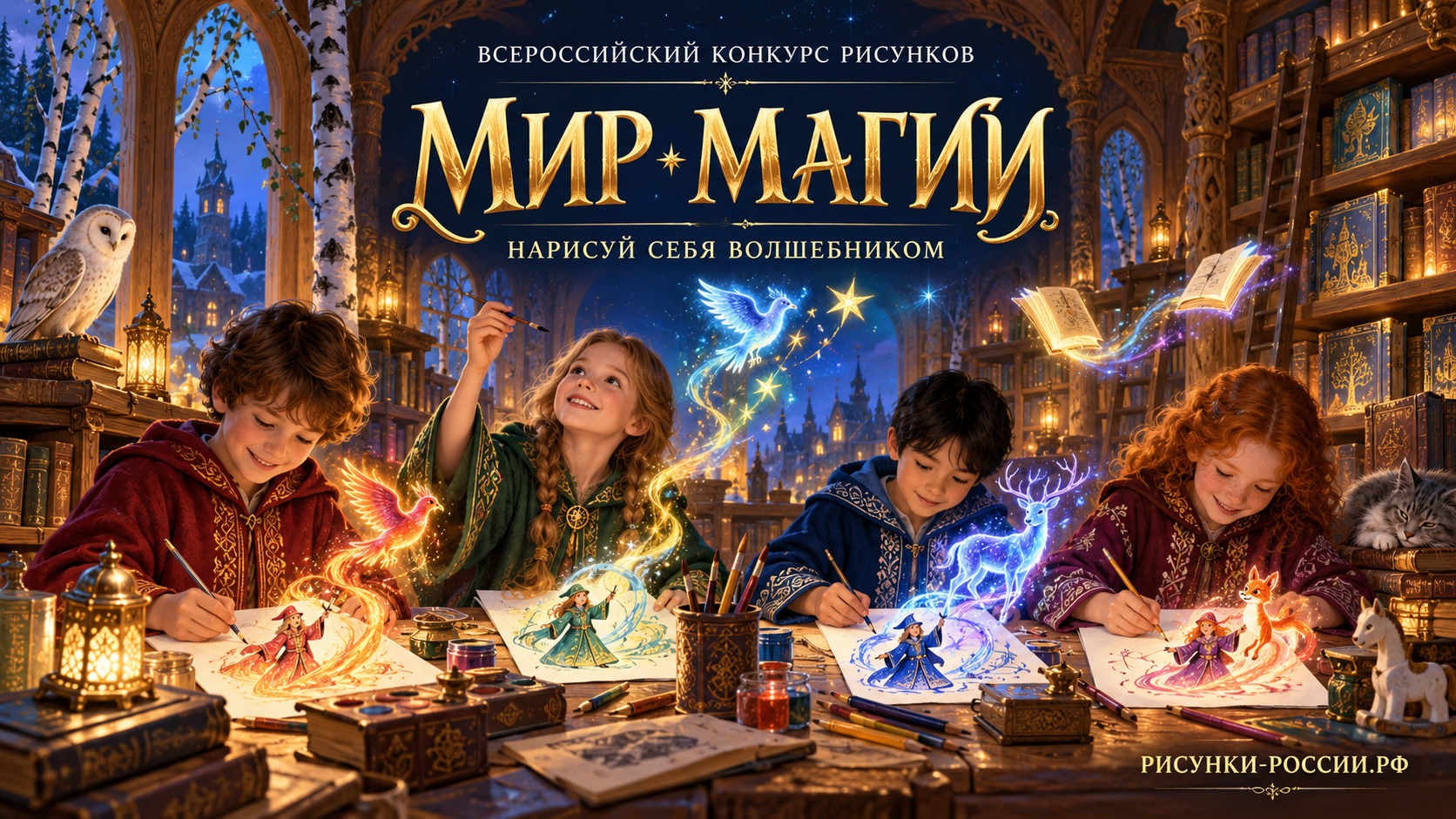 Афиша конкурса «Мир магии»