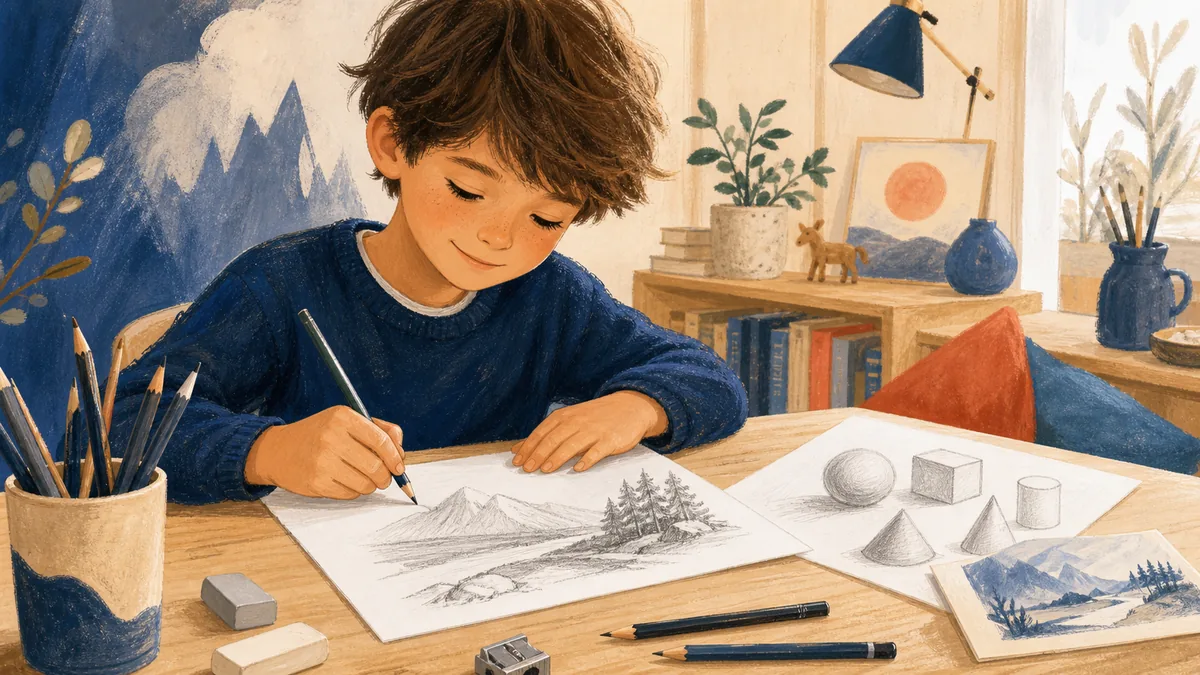 Уроки рисунка карандашом